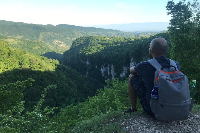 2 Days Trip to West Georgia (Caves, Canyons, Waterfalls) - Okatse Canyon: narrow walls, deep drop, and waterfall drama