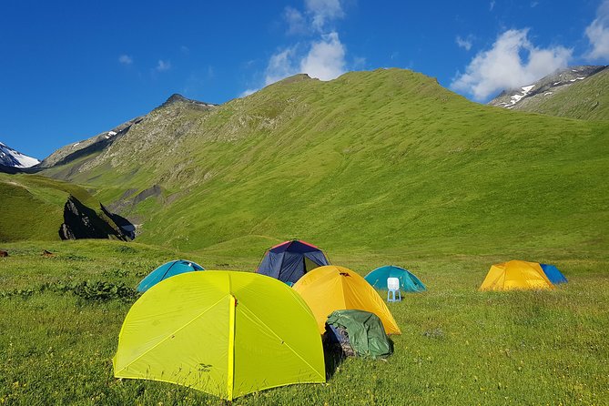 7-day hiking expedition to Tusheti through the Atsunta pass - Omalo base: horse riding, Shenako, and Diklo’s church time