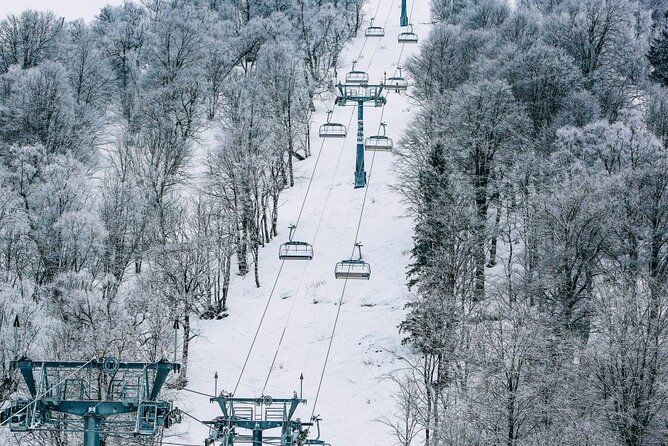 Bakuriani Ski Resort Private Day Tour from Tbilisi Snow Adventure - Jvari Monastery and the view over Mtskheta