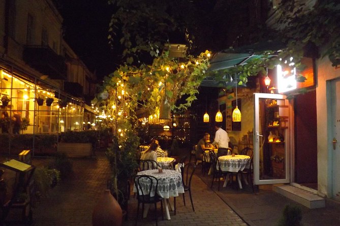 Best of Tbilisi: Private Walking Tour with Local Guide - Glass Bridge at night, modern design in a historic setting