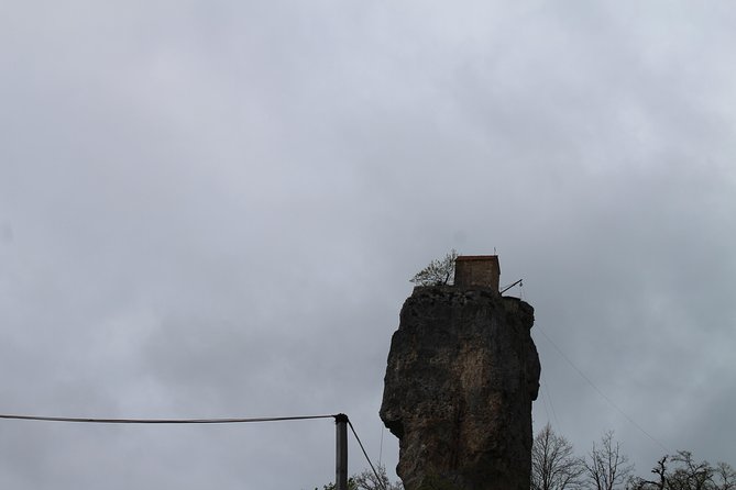 Chiatura. Soviet Past in the present. + Katskhi pillar - Stop 3: Mgvimevi Monastery, 13th-Century Carvings, Frescoes, and a Tunnel Route