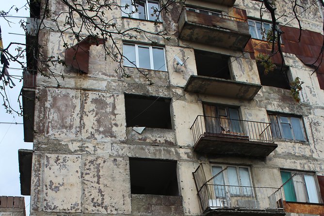 Chiatura. Soviet Past in the present. + Katskhi pillar - Price and What $150 Buys You in Real Terms