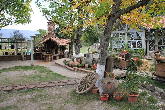 City of Love Sighnaghi, Kindzmarauli Corporation, Wine tasting - Stop 1: Bodbe Monastery of St. Nino and the holy spring