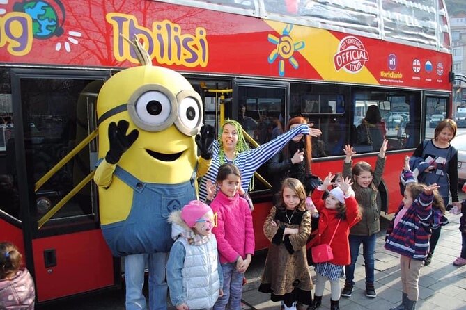 City tour Tbilisi on red bus - Where you start and how the loop works (meeting point to back again)
