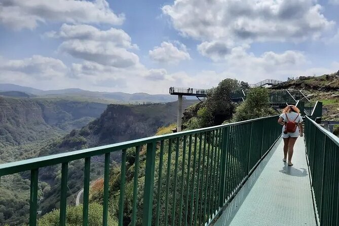 Dashbashi Canyon, Glass Bridge, Bicycle Zip Line, Swing, Private Full Day Tour - Bicycle zip line and swing: adrenaline that comes with weather reality