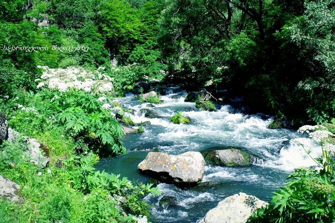 Dashbashi Canyon. The village of Asureti and Didgori monument. - Lake Algeti Break: A Free 25 Minutes of Views on the Way Out