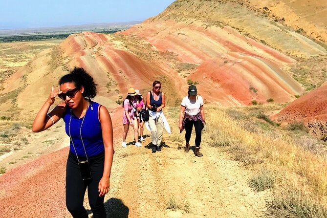 David Gareji and Real Rainbow Mountains Off-Road adventure + hike - David Gareji Monastery, Rock-Carved Churches, and Borderland Views