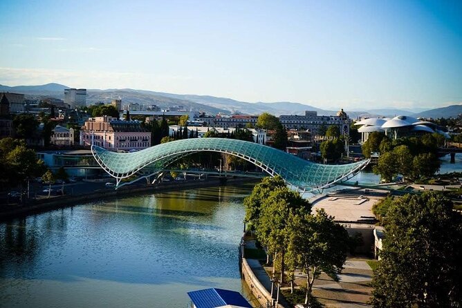 Day Tour Tbilisi - Mtskheta - Jvari - Chronicles of Georgia Monument-Tbilisi - Start at Holy Trinity Cathedral, then keep the pace rolling