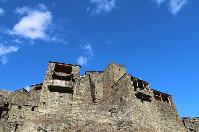 day trip to Shatili, Khevsureti, Mutso, Ananuri. - Lebaiskari Tower: a quick medieval pause with big views (about 20 minutes)