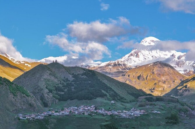 From Tbilisi: Kazbegi Day Tour, Gergeti Trinity, Ananuri &Gudauri - Stop 6, Kvemo Mleta dinner stop: budget for food and keep it flexible