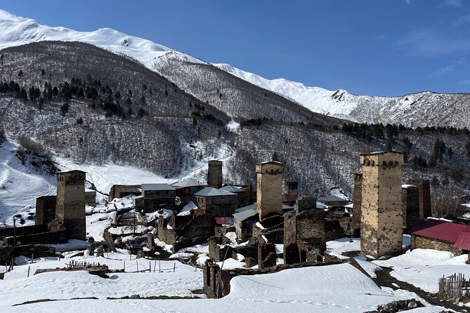 From Tbilisi: Svaneti 4 Days Private tour (Mestia, Ushguli) - Day 1: Rock-Cut Wonder, Soviet History, and Prometheus Cave
