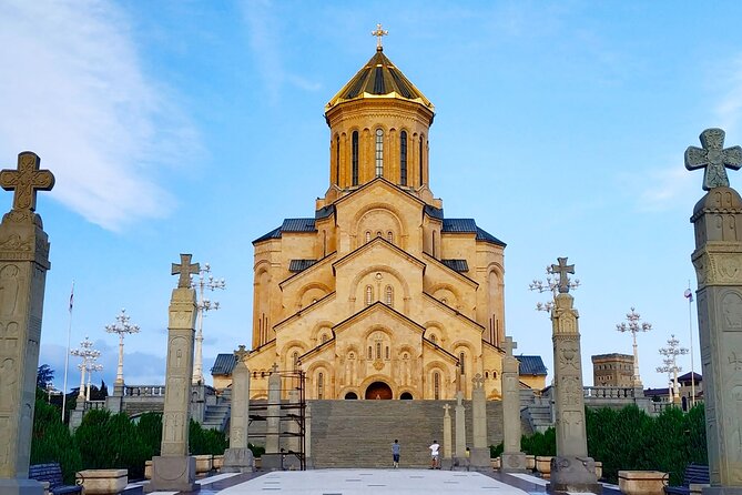 Full Day Tbilisi City Tour with Wine Tasting & Cable Car Ride - Sioni Cathedral, Jvaris Mama Church, and Anchiskhati Basilica: older roots, different stories