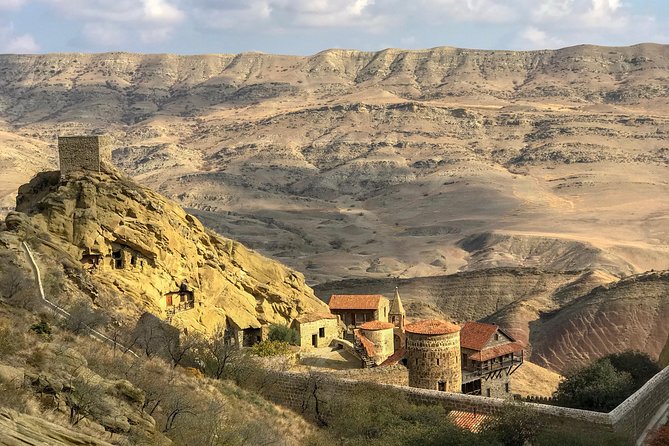 Kakheti: David Gareji Sighnaghi Bodbe & Rainbow Mountains - Udabno: a quick cultural stop and those salty lakes locals talk about