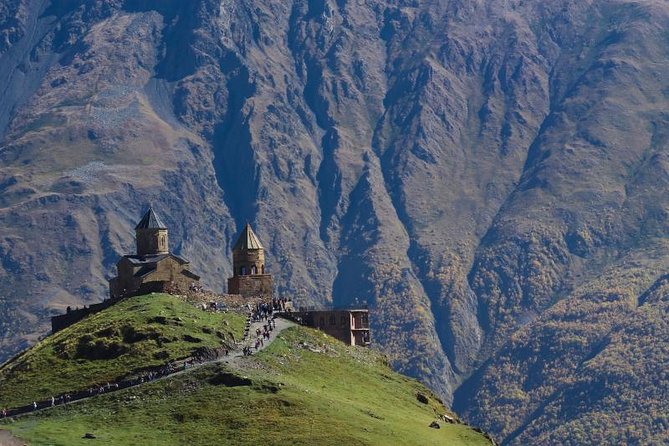 Kazbegi Adventure - Private Day Trip From Tbilisi with a Dinner + Masterclass - Zhinvali and Ananuri: Fortress views with two chances to see the best angles