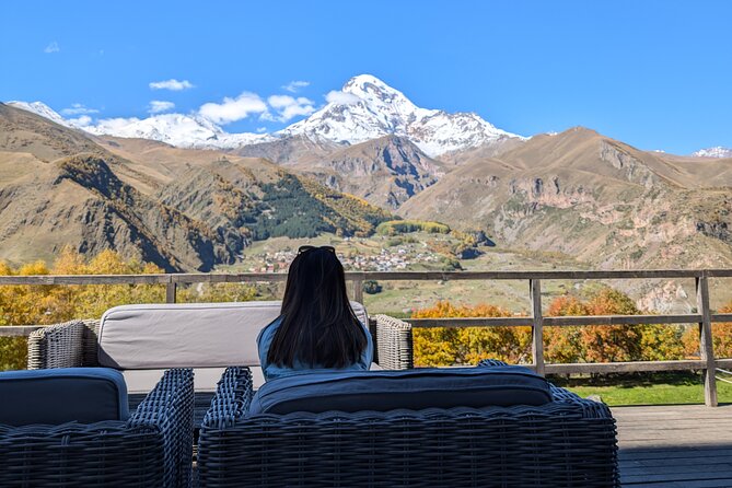 Kazbegi Gudauri and Ananuri Mountains Private Day Trip - Stop 3: Russian Georgian Friendship Monument Viewpoints
