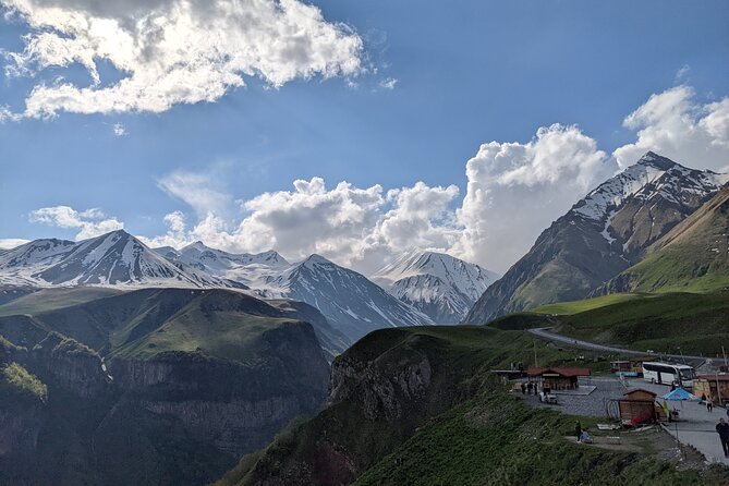 Kazbegi Gudauri and Ananuri Mountains Private Day Trip - Stop 5: Room Kazbegi Veranda Lunch Break With Amazing Mountain Views