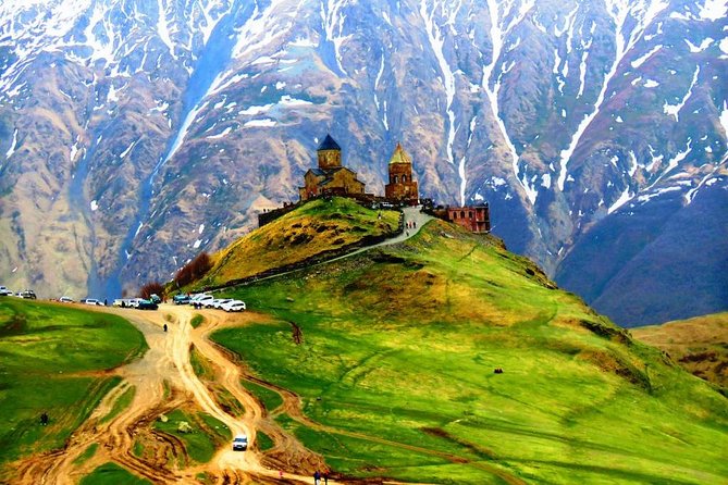 Kazbegi, Gudauri, Mtskheta & Ananuri Full Day Private Tour From Tbilisi - Ananuri Fortress Ensemble: Aragvi River Views and Old Stones