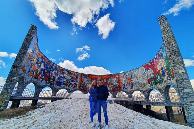 Kazbegi • Gudauri - private day trip to Mountains - Gudauri Ski Resort, big views even when there is no snow