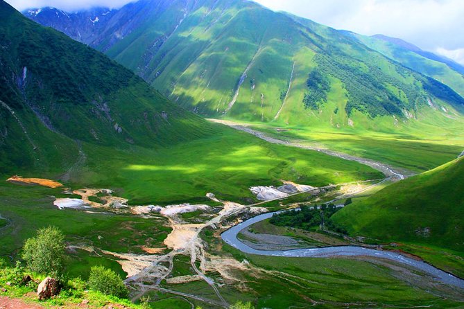 Kazbegi MOUNTAIN Tour (GLORY OF THE NATURE) + MANY NEW LOCATIONS - Kobi: Natural Sulfur Waters and a Ground Full of Color