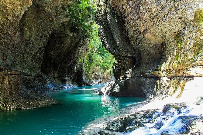 Kutaisi, Martvili Canyon & Prometheus Cave Tour from Tbilisi - Prometheus Cave: a 1.4 km underground walk with lights, music, and myth