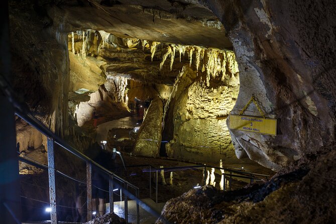 Martvili canyon & Prometheus Cave group tour from Tbilisi - Stop 1 at Prometheus Cave: 40 meters below sea level