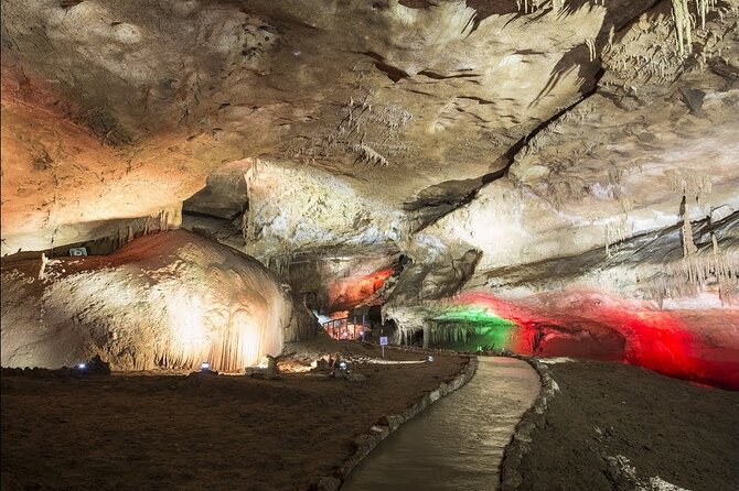 Martvili Canyon, Prometheus Cave, Kutaisi. from Tbilisi. (group tour) - Martvili Canyon: the 700 m circular walk and Abasha River views