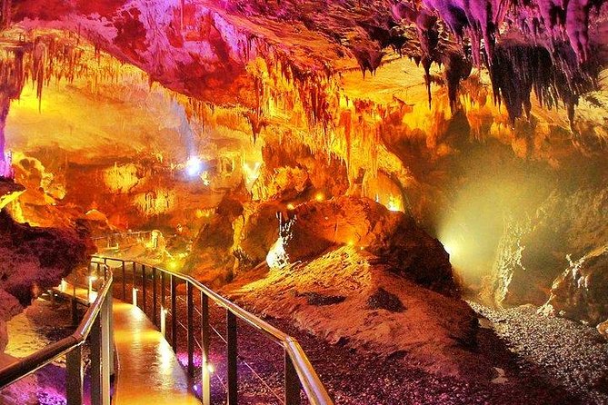 Martvili + Okatse + Caves - Prometheus Cave: 3 kilometers of underworld atmosphere, with heat and a choice to walk or boat