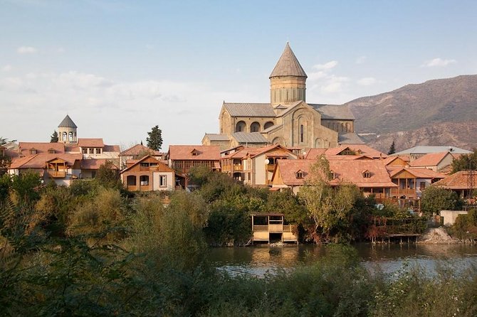 Mtskheta - Jvari Private Tour + Chronicles of Georgia - Stop 1: Jvari Church on the high point above the Aragvi and Kura rivers