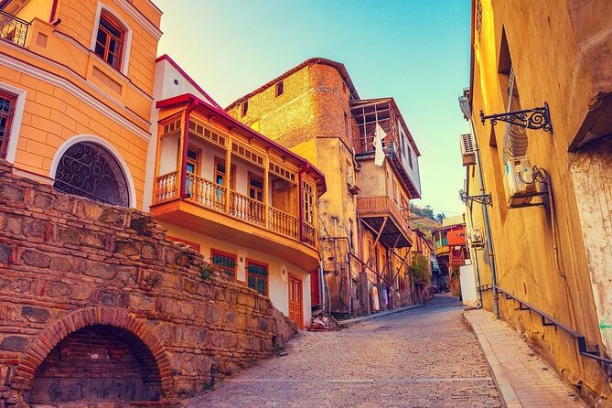 Old Tbilisi Tour: Private Walking Tour With Wine Tasting - Kartlis Deda on Sololaki Hill: The Symbolic Stop That Teaches You Tone