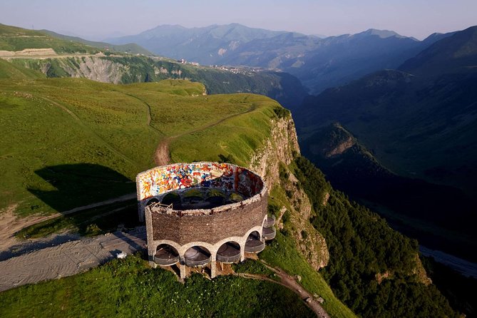 Private 1-Day Tour to Kazbegi & Gergeti Trinity Church - Ananuri Fortified Castle Ensemble: churches, towers, and reservoir views