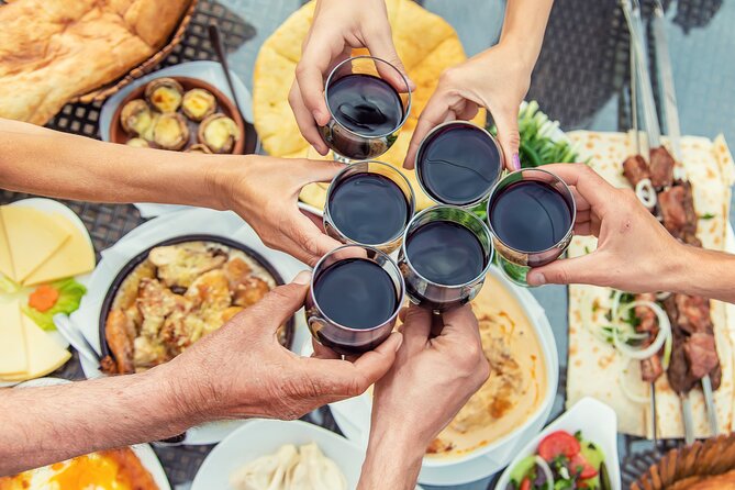 Private Tbilisi Food Tour: 9 Tastings Walk in Bohemian District - Walking stops that feel like Tbilisi, not just food courts