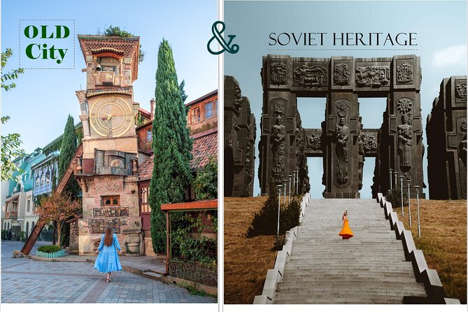 Tbilisi old town & soviet heritage - Private driver-guided Tour - Shota Rustaveli Statue and the Big Civic Avenue Feel