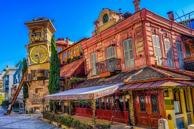 Tbilisi Walking Tour Including Cable Car and Traditional Bakery - Europe Square and Rike Park: Modern Georgia Meets the River