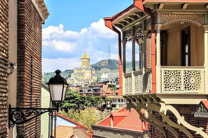 Tbilisi with all its glory and originality. (group walking tour) - Metekhi Cathedral and the Metekhi Plateau View