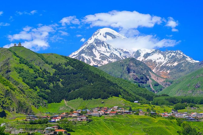 To The Majestic Kazbegi Full Day tour - Ananuri Fortified Castle Ensemble: Real Stone, Real Georgian Detail