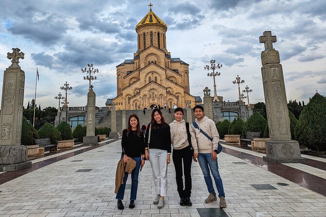 Top highlights of Tbilisi: Old City Sameba Chronicles of Georgia - Metekhi Cathedral: start on the hill and learn the city’s origin point