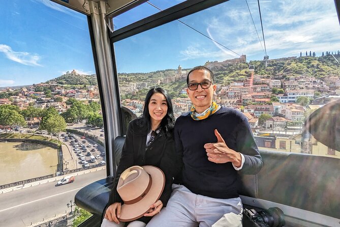 Top highlights of Tbilisi: Old City Sameba Chronicles of Georgia - Meidan Bazaar: souvenir hunting in an underground tunnel-shop