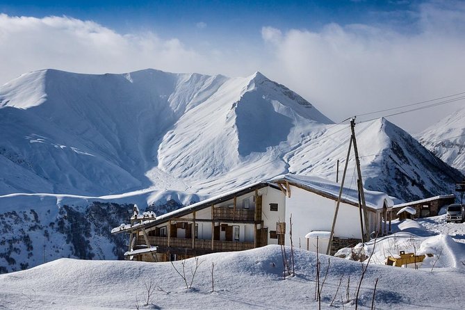 Tour to Kazbegi Ananuri Zhinvali Gudauri Full Day - Stop 6: Mineral springs, unusual rocks, and seasonal timing