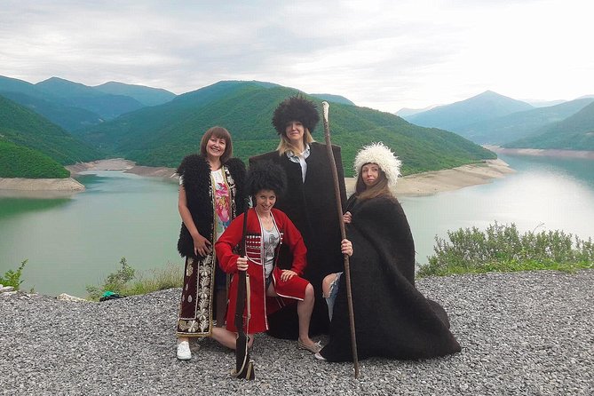 Tour to Kazbegi: Georgian Military Road – Ananuri – Gudaury – Kazbegi - Gudauri stop and the Friendship Monument at 2,395 meters