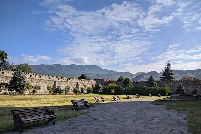 Uplistsikhe, Mtskheta and Jvari - historical private day tour from Tbilisi - Mtskheta’s Svetitskhoveli Area: The Big Christian Centerpiece